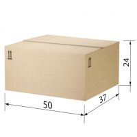 Упаковочная коробка Т22 профиль В 24х55х37см, гофрокартон