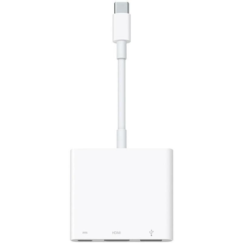 фото: Адаптер Apple USB-C Digital AV Multiport Adapter, бел, MUF82ZM/A