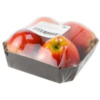 Яблоки красные Сербия, лоток 0,7кг, НДС 10%