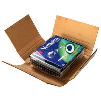 Коробка под CD-бокс Промтара Офис Стандарт 355 14.5х12.5х5.5см, гофрокартон, белый