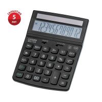 Калькулятор настольный Citizen ECC-310 черный, 12 разрядов