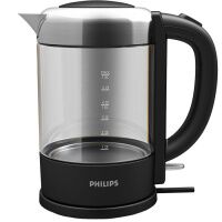 Чайник электрический Philips HD 9340 прозрачный, 1.5 л, 2200 Вт
