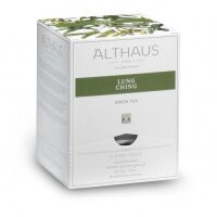 Чай Althaus Lung Ching, ройбуш, листовой, в пирамидках, 15 пакетиков
