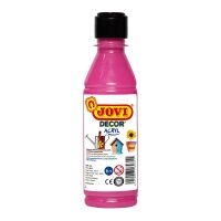Краска акриловая JOVI, 250мл, пластиковая бутылка, розовый