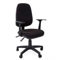 Кресло офисное Chairman 661 ткань, черная, 30-21, крестовина пластик