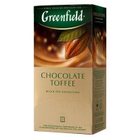 Чай Greenfield Chocolate Toffee (Шоколад Тоффи), черный, 25 пакетиков