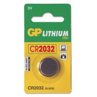 Батарейка Gp CR2032, 3В, литиевая