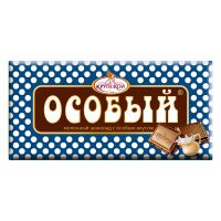 Шоколад в плитках Крупской Особый, молочный, 90г