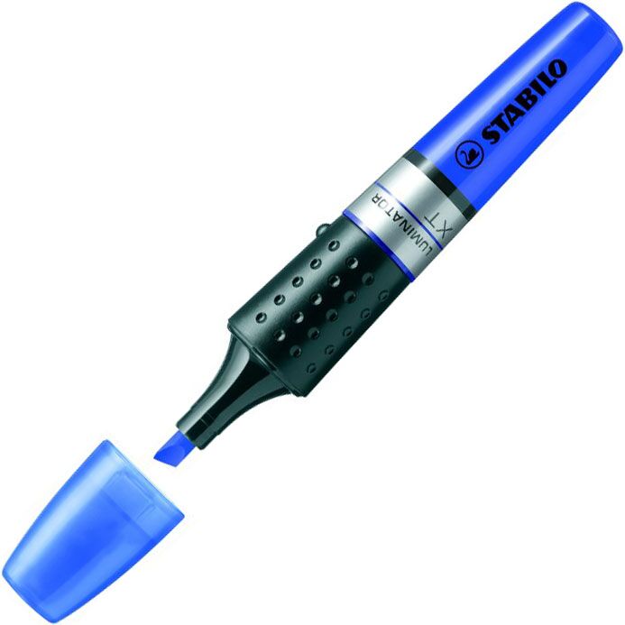фото: Текстовыделитель Stabilo Luminator синий, 2-5мм, скошенный наконечник
