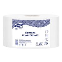 Туалетная бумага Luscan Professional в рулоне, белые, 170м, 2 слоя, 12 рулонов