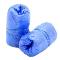 Бахилы Elegreen Стандарт удлиненные 9мкм (3гр), голубые, с 2й резинкой, в роликах, 10 пар