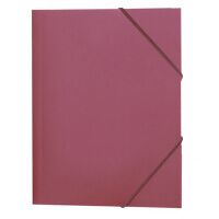 Пластиковая папка на резинке Durable красная, A4, до 150 листов, 2322-03