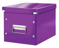 Короб Leitz Click&Store, куб, (M), фиолетовый