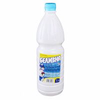Универсальное чистящее средство Белизна 1л, отбеливатель, жидкость