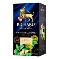 Чай пакетированный Richard Royal Peppermint & Fennel & Ginger Digestive comfort, травяной, 25 пакети