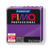 Глина полимерная FIMO Professional, 85гр, лиловая