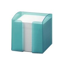 Блок для записей в подставке Durable Trend белый в голубом боксе, 90х90мм, 800 листов, 1701682014