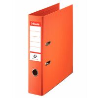 Папка-регистратор А4 Esselte №1 оранжевая, 75 мм, 811340