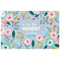 Альбом для рисования 40л., А4, на скрепке ArtSpace 'Цветы. Live the moment'