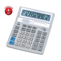 Калькулятор настольный Citizen SDC-888XWH белый, 12 разрядов