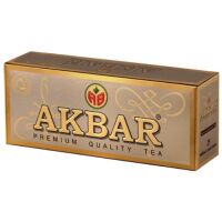 Чай Akbar Gold, черный, 25 пакетиков