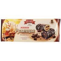 Мини-рулеты Русский Бисквит шоколад, 175г