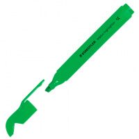 Текстовыделитель Staedtler Triplus 3654 зеленый, 2-5мм, скошенный наконечник