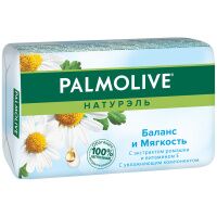 Мыло туалетное Palmolive 'Баланс и мягкость. Ромашка и витамин Е', бумажная обертка, 90г