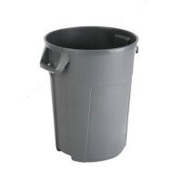 Контейнер-бак для мусора Vileda Professional Титан 85л, серый, 137773