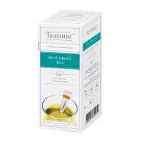 Чай Teatone Mint Green Tea, зеленый, 15 стиков