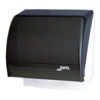Диспенсер для рулонных и листовых бумажных полотенец Jofel Azur AH46000, дымчатый/серый, Z-укладка