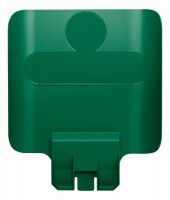 Информационная табличка для контейнера Rubbermaid Slim Jim зеленая, 2007908