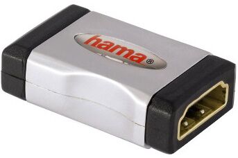 фото: Адаптер аудио-видео Hama HDMI (f)/HDMI (f) Позолоченные контакты серый 3зв (00122231)