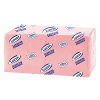 Салфетки сервировочные Luscan Profi Pack розовые пастельные, 24х24см, 1 слой, 400шт