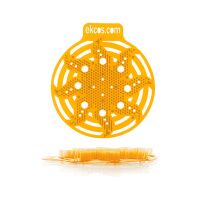 Коврик-вставка для писсуара Ekcos Powerscreen Апельсин, оранжевый, на 30 дней, антибак, 2шт, PWR-4O