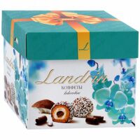 Конфеты в коробках Landrin кококсовые, 120г