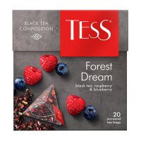 Чай Tess Forest Dream (Форест Дрим), черный, в пирамидках, 20 пакетиков