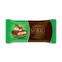 Шоколад в плитках Мокко с орехом и карамелью, 25г