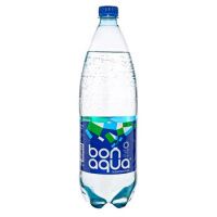 Вода питьевая Bon Aqua газ, 1л, ПЭТ