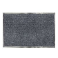 Коврик придверный Laima влаго-грязезащитный, ворсовое покрытие, 90х120см, серый