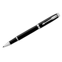 Ручка-роллер Parker 'IM Essential Muted Black CT' черная, 0,8мм, подарочная упаковка