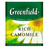 Чай Greenfield Rich Camomile (Рич Камомайл), травяной, для HoReCa, 100 пакетиков