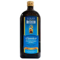 Масло оливковое De Cecco Еxtra virgin 100% нерафинированное, 1л
