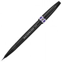 Ручка-кисть для рисования Pentel Brush Sign Pen Artist фиолетовая, 0.5-5мм