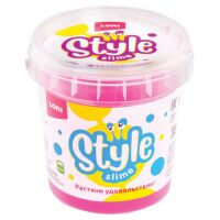 Слайм Style Slime классический 'Розовый с ароматом вишни', 150 мл, LORI, Сл-001