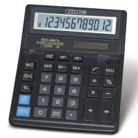 Калькулятор настольный Citizen SDC-888TII черный, 12 разрядов
