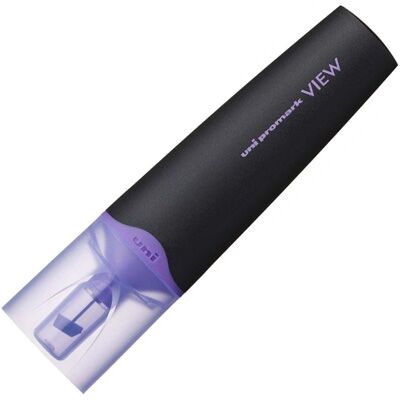 фото: Текстовыделитель Uni View Ups-200 фиолетовый, 1-5мм, скошенный наконечник, 67296