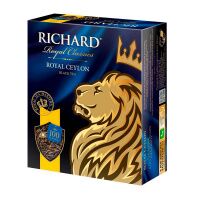 Чай пакетированный Richard Royal Ceylon, черный, 100 пакетиков