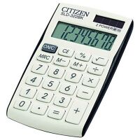 Калькулятор карманный Citizen SLD-322BK черно-белый, 8 разрядов