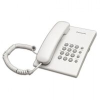 Телефон проводной Panasonic KX-TS2350RU белый